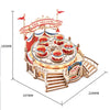 puzzle 3D bois fete foraine foire robotime