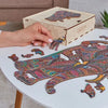 PUZZLE 2D • Éléphant Majestueux