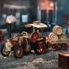 locomotive vapeur bois puzzle 3D vintage