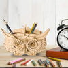PUZZLE 3D • Porte Crayon Hibou - L'esprit Bois