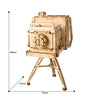 PUZZLE 3D • Appareil Photo Vintage - L'esprit Bois