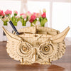 PUZZLE 3D • Porte Crayon Hibou - L'esprit Bois