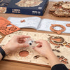 PUZZLE 3D • Horloge Murale Zodiaque - L'esprit Bois