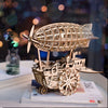 PUZZLE 3D • Ballon Dirigeable à Hélice - L'esprit Bois