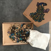 PUZZLE 2D • Paon Majestueux