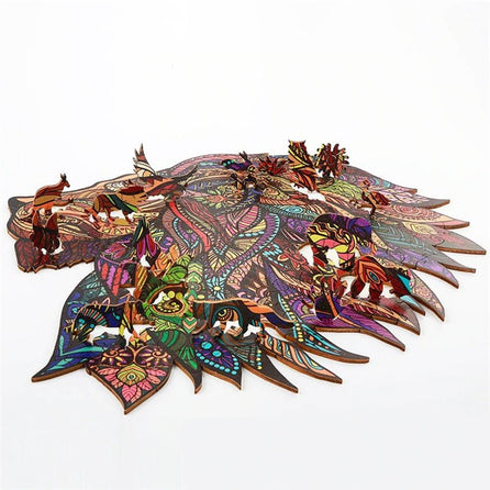 PUZZLE 2D • Lion Ténébreux