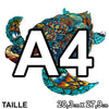 PUZZLE 2D • Tortue Tropicale