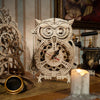 PUZZLE 3D • Horloge Hibou Steampunk - L'esprit Bois
