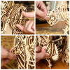 PUZZLE 3D • Horloge Hibou Steampunk - L'esprit Bois