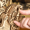 PUZZLE 3D • Horloge Hibou Steampunk - L'esprit Bois