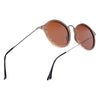 Lunettes de Soleil en Bois | Homme | Round Vintage