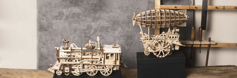 Puzzles 3D • Maquettes Mécaniques