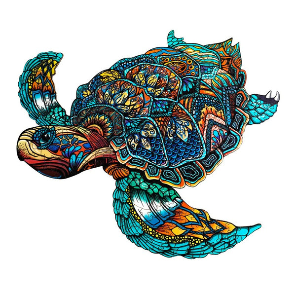 PUZZLE 2D • Tortue Tropicale