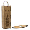 Boîte à vin avec corde «Bouteille»