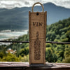 Boîte à vin avec corde «Bouteille»