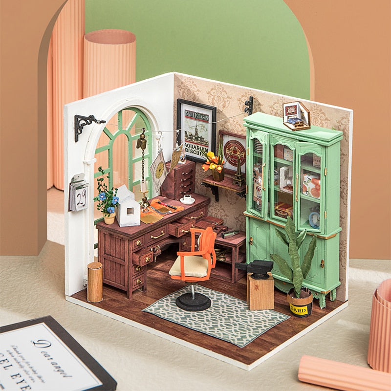 CVUTOVO 6 Mini Disques Vinyles Miniatures Pour Maison De Poupée - Décoration Vintage Réaliste