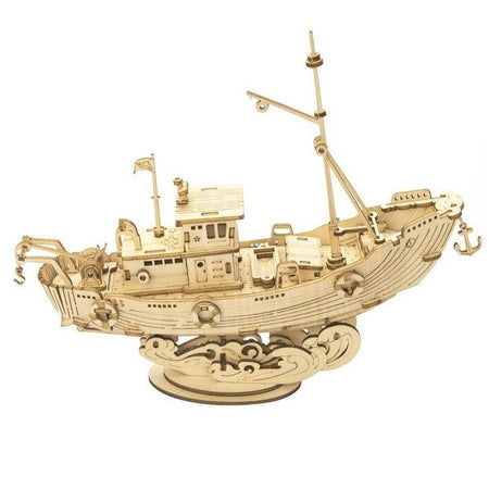 PUZZLE 3D • Bateau de Pèche