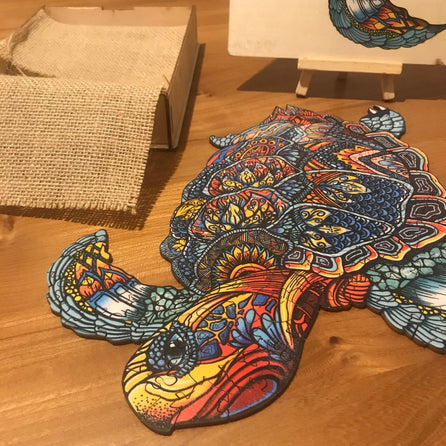 PUZZLE 2D • Tortue Tropicale