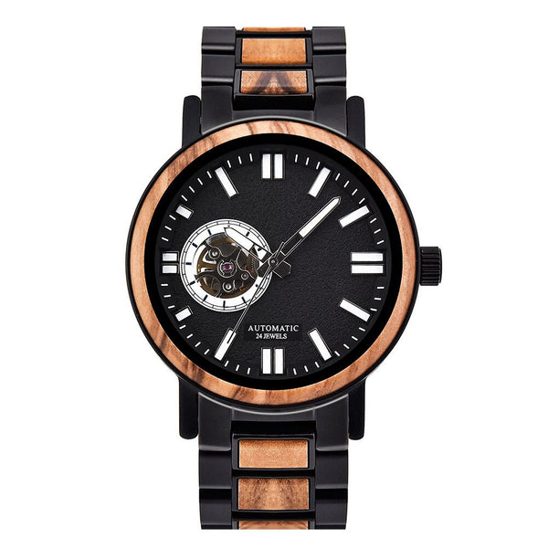 Montre en Bois •  SkyLine • 43mm - L'esprit Bois