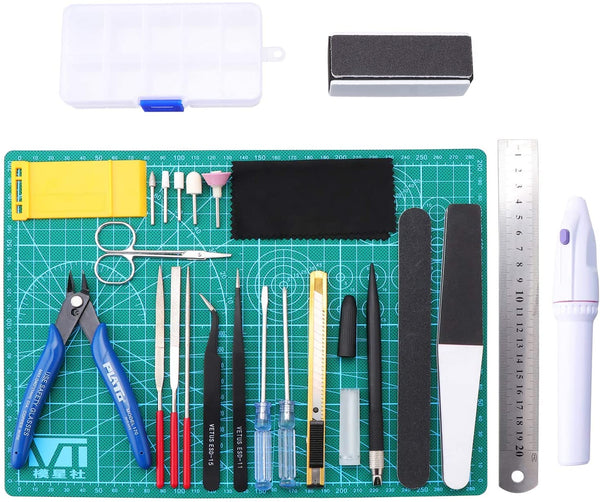 Kit d'outils de modélisme • Pack Pro 26 pièces - L'esprit Bois