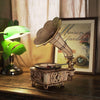 PUZZLE 3D •  Platine Vinyle - Gramophone - Manuelle/Motorisée