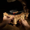 PUZZLE 3D •  Platine Vinyle - Gramophone - Manuelle/Motorisée