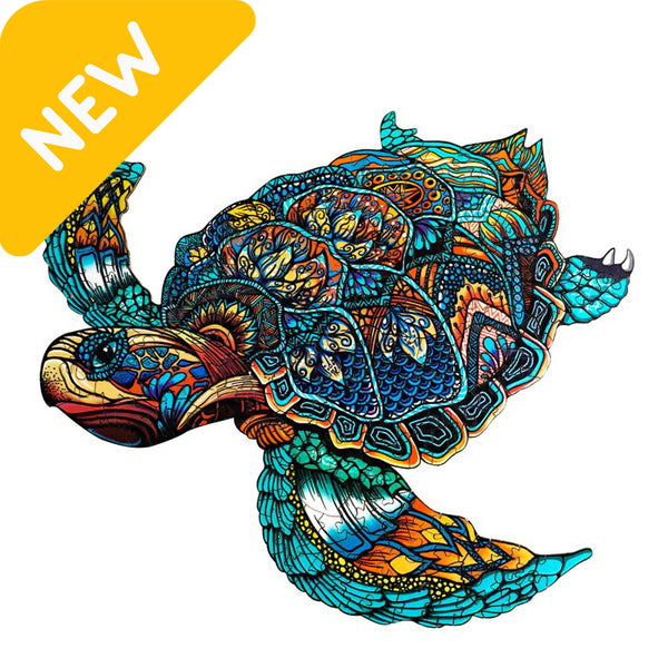 PUZZLE 2D • Tortue Tropicale