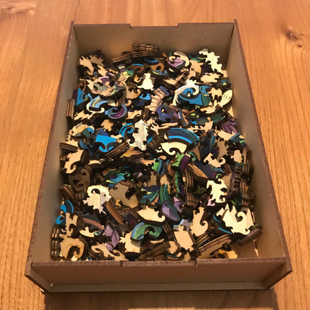 Wootswood - Jigsaw puzzle en bois adulte et enfant - Le Paon