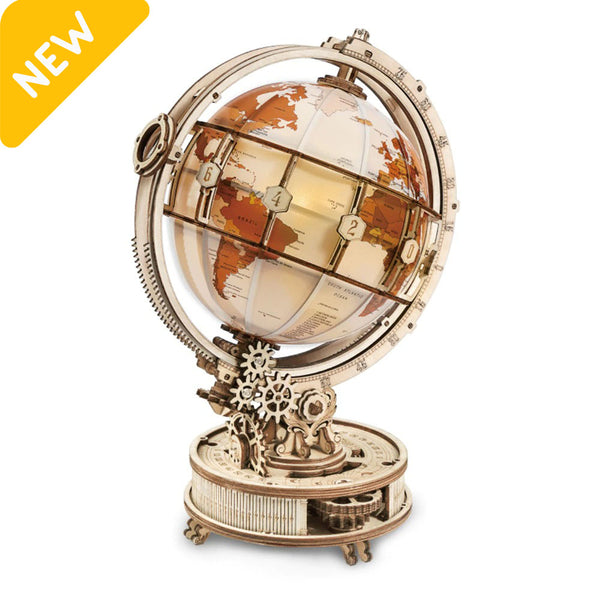 PUZZLE 3D • Globe Lumineux