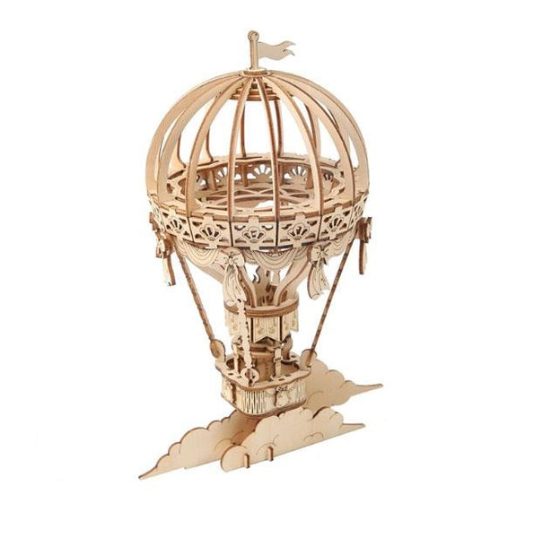 Puzzle 3D Bois - Montgolfière