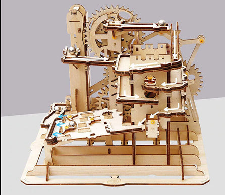 PUZZLE 3D en Bois • Circuit Bille - La tour – L'esprit Bois