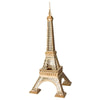 Tour Eiffel en Bois Puzzle 3D Mécanique Maquette