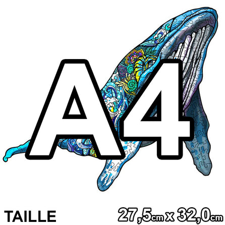 PUZZLE 2D • Baleine Libre