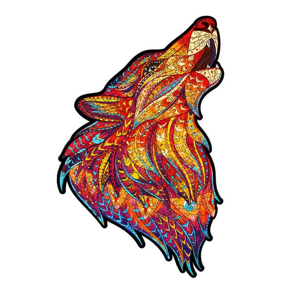 PUZZLE 2D • Loup Sauvage