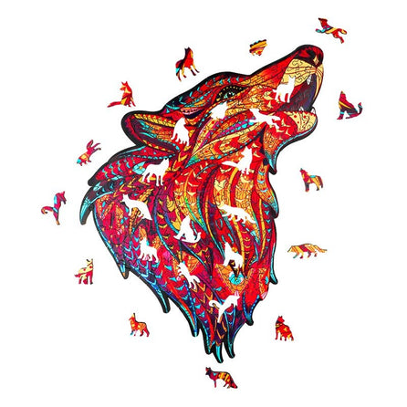 PUZZLE 2D • Loup Sauvage