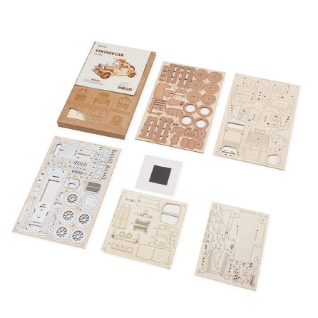 ROKR Puzzle 3D Bois Maquette en Bois a Construire Voiture pour