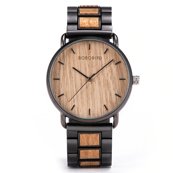 Montre en Bois •  Solitude • 43mm - L'esprit Bois