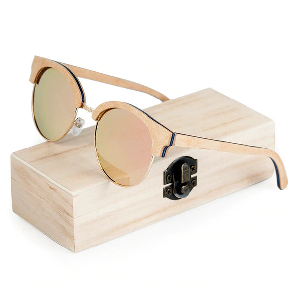 Lunettes de Soleil en Bois | Femme | Luxury Wood - L'esprit Bois