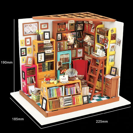 Maison de Poupée - DIY • La Bibliothèque – L'esprit Bois