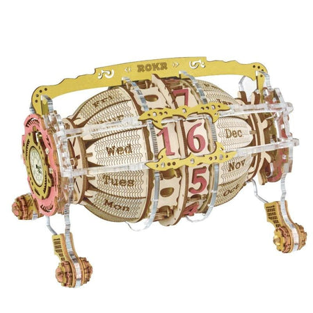 PUZZLE 3D • Calendrier Moteur à Temps