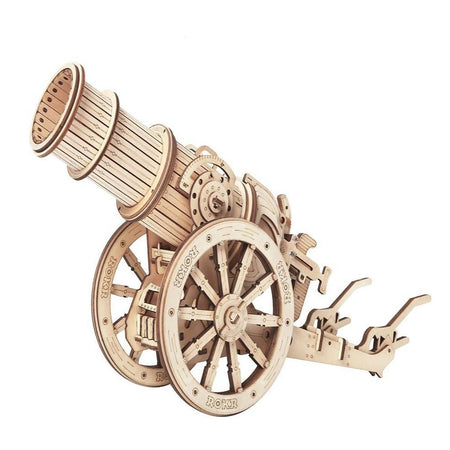 Puzzle 3D en Bois - Canon d'artillerie